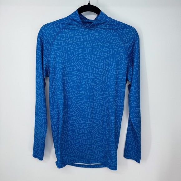 J. Lindeberg Turtle Neck Long Sleeve Full Length Athletic Shirt - Picture 1 of 5